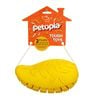 Petopia Ultra Tough 14cm Rubber Mango Magic Dog Toy Medium - Yellow