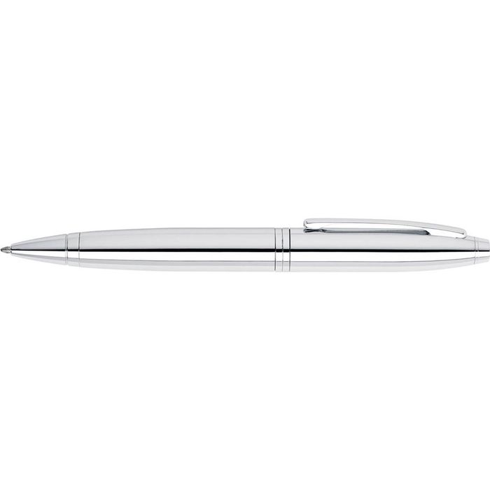 Cross Calais Ball Point Pen Writing Stationery Medium Sb Nib Lustrous Chrome