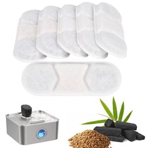 Advwin Pet Water Fountain Filters 6-pack Replacement Filters