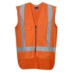 Ace Safety Vest Hi-Vis Orange Large 442HCHFLO