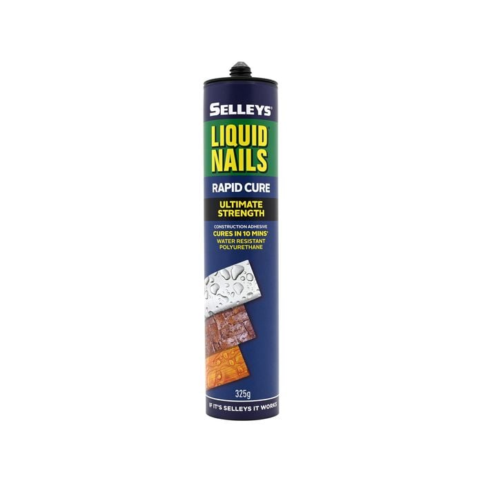Selleys 325g Liquid Nails Rapid Cure Strong Waterproof Adhesive