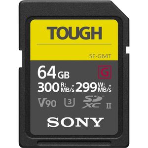 Sony 64GB SF-G TOUGH UHS-II SD Card