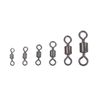 Swimerz Rolling Swivels Black Nickel, Size 10, 50 Pack