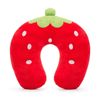 Catzon Animal Travel Pillow for Kids Soft Neck Head-Strawberry