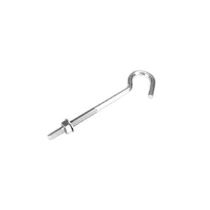 Pinnacle M10 x 180 x 74mm Zinc Plated Hook Bolt