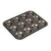 Bakemaster Perfect Crust Non-stick 12-cup Shallow Baking Pan 32x24x0.4cm