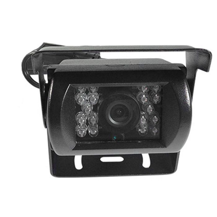 Elinz Heavy Duty CCD IR 12V/24V Colour reversing camera BLACK