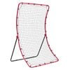 Vevor 121.9x127.6cm Baseball And Softball Rebounder Net Red and Black with PitchBack All Angle Fielding