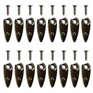 Everhang Nickel Plated Picture Frame Stay - 16 Pack