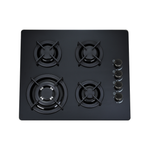 Everdure 60cm Black Gas on Glass Hob