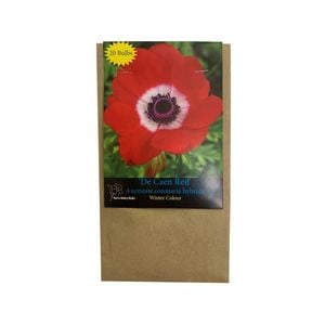 Yarra Valley Bulbs Anemone De Caen Red - 20 Pack
