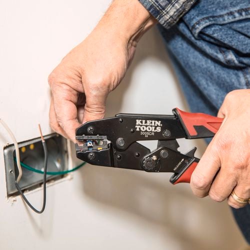 Klein Tools Ratcheting Crimper