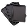 Nisbets Essentials Non Stick Baking Trays Steel Set Of 3 320mm 360mm 390mm Kitchenware Bakeware