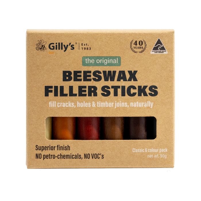 Gilly's Assorted Beeswax Filler Sticks - 6 Pack