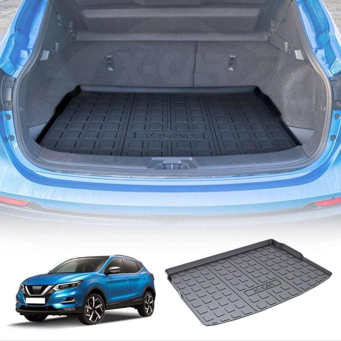 Cargo Rubber Waterproof Mat Boot Liner Luggage Tray for Nissan QASHQAI 2013-2022  J11 Series