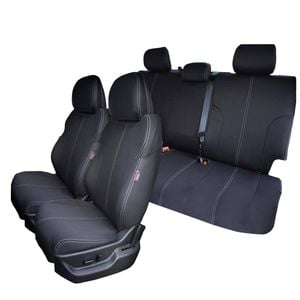 FORD Seat Covers Neoprene for 2025 Everest Next Gen (2022-on) Bundle Front & Rear (with Armrest access Zip)