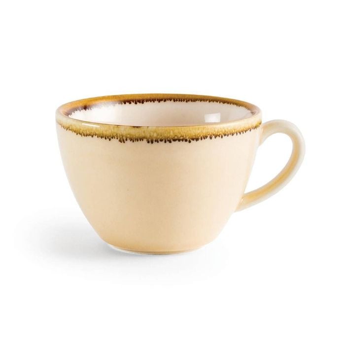 Olympia Coffee Cups Kiln Sandstone 340ml 6 Pack Ceramic Tableware