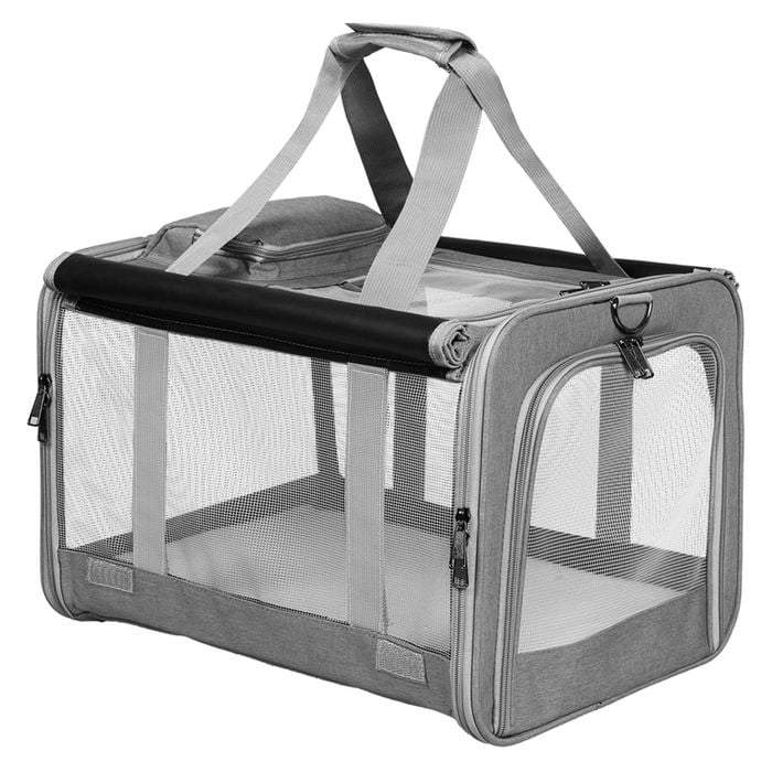 PaWz M Size 47x26.5x29cm 3 in 1 Pet Carrier Grey