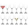 LAV 12pc Ella Wine Glasses Set