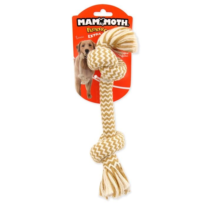 Mammoth 30cm Medium Peanut Butter Rope Dog Toy
