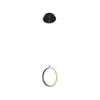 Ring Pendant Light  - Delessi Bolla - Black
