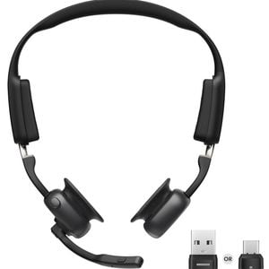 Shokz Openmeet Uc Wireless Bone Conduction Headset - Black
