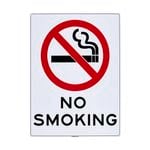 Sandleford 450 x 600mm No Smoking Plastic Sign