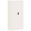 vidaXL File Cabinet Filing Cabinet Storage Unit Office Cupboard White Steel
