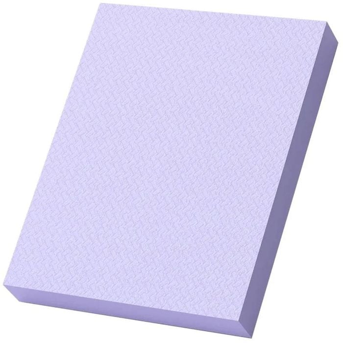 NNETM TPE Balance Pad for Yoga & Rehab Soft Cushion (Purple)