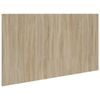 vidaXL Bed Headboard Wall Bed Header Headboard Sonoma Oak 160 cm Engineered Wood