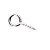 Everhang 8mm Zinc Plated Screw Eye Hook 5PK 72424