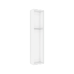 Lugna White 4 Drawer 2 Shelf Insert Kit - To Suit 450 X 580mm Cabinet Shell