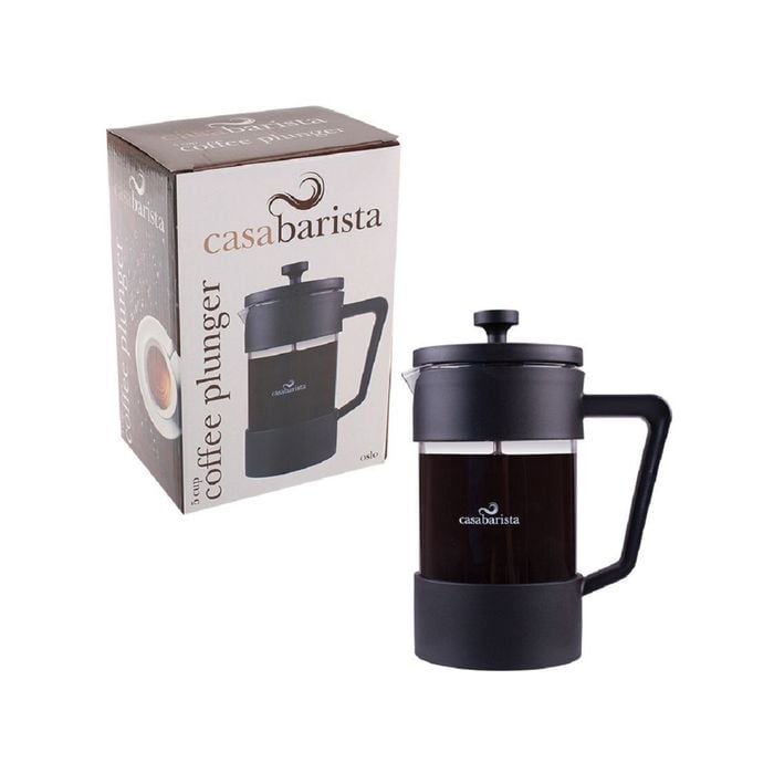 Casabarista Oslo Coffee Plunger 5 Cup 600ml - Black
