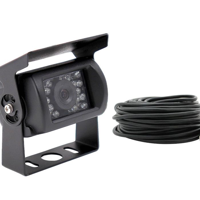 Elinz Reversing Camera Advanced 4PIN 10M Cable CCD Night Vision MIC 600TVL Car Truck Caravan