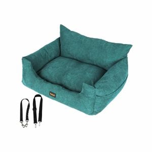 Pawz Pet Car Seat Travel Bed Large Green