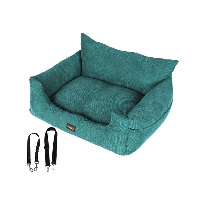Pawz Pet Car Seat Travel Bed Large Green