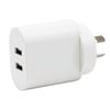 Click 2.4A Dual USB Wall Charger