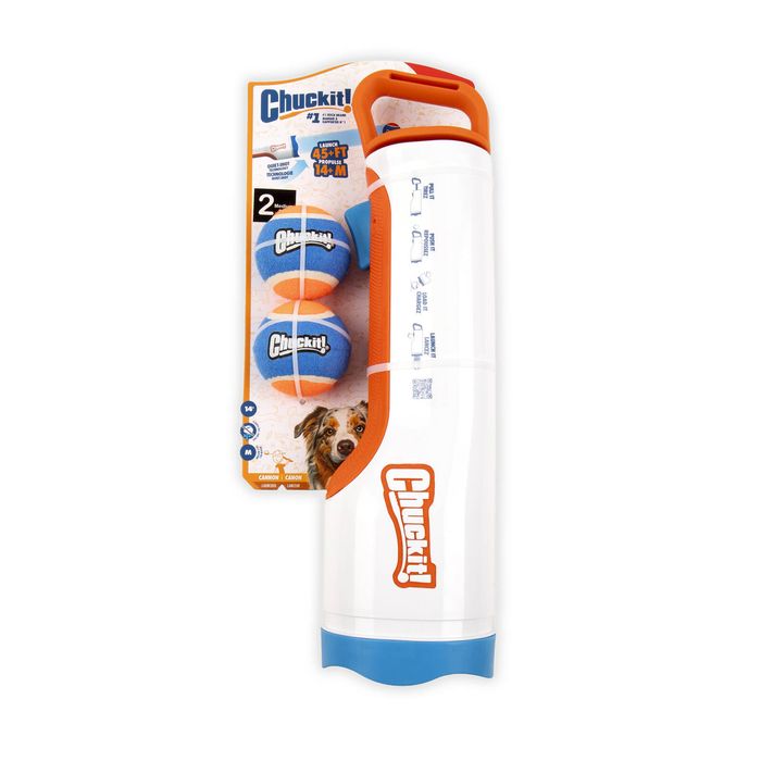 Chuckit! Ultra Cannon with 2 Medium Tennis Balls