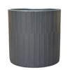 Northcote Pottery 25 x 25cm Black Bodhi Cylinder Ceramic Indoor Pot