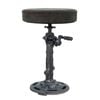 Old World Leather Windup Stool