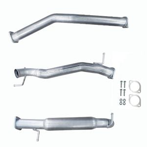 Ignite Exhausts DPF Back for Volkswagen Amarok 2.0L 3" Hotdog Raw Aluminised Steel
