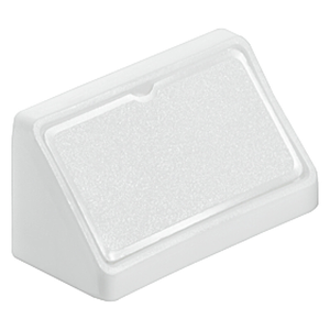 Hafele 44mm White Plastic Universal Corner Connector - 8 Pack