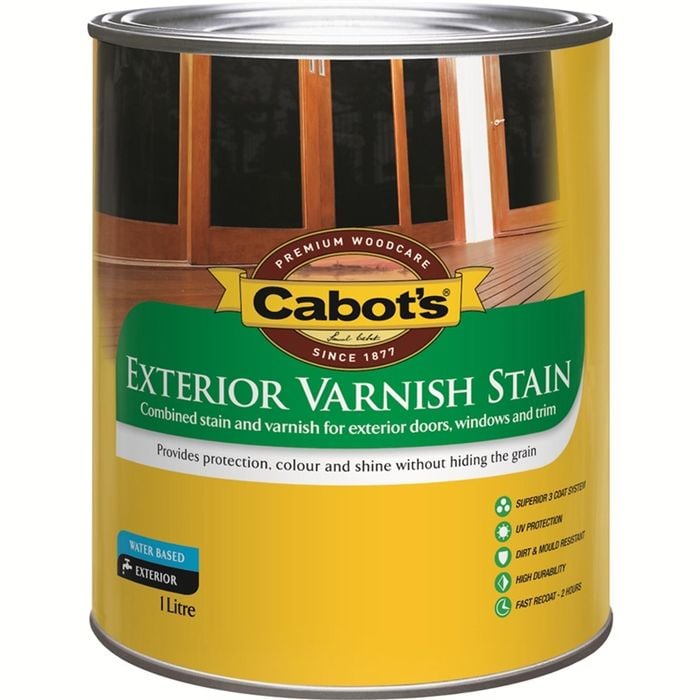 Cabot's 1L Exterior Varnish Stain