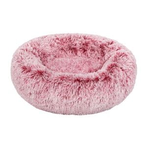 PaWz 70x70x20cm Calming Bed Removable Cover in Pink Colour