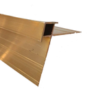 Brutus 75 x 75 x 3000mm 9mm External Boxed Corner Extrusion