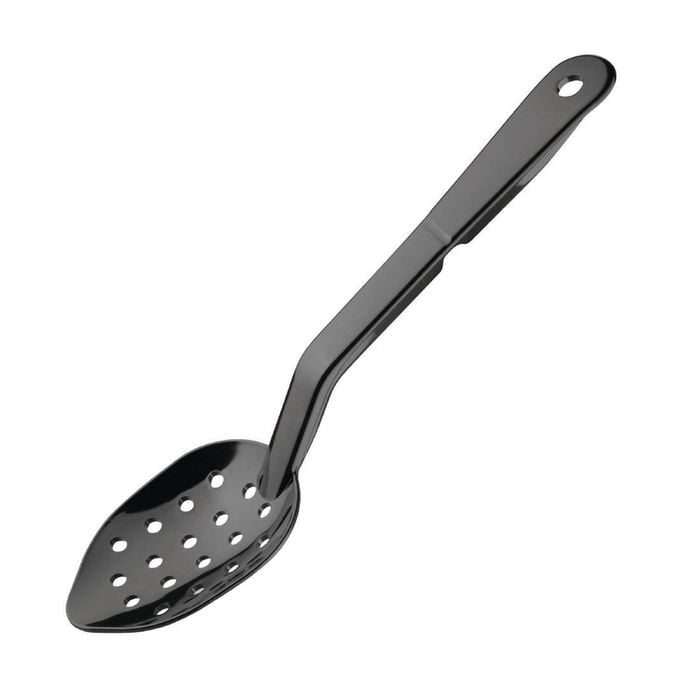 Vogue Serving Spoon Perforated 280mm Stainless Steel Kitchen Utensil