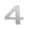 Sandleford 100mm Stainless Steel House Number 4