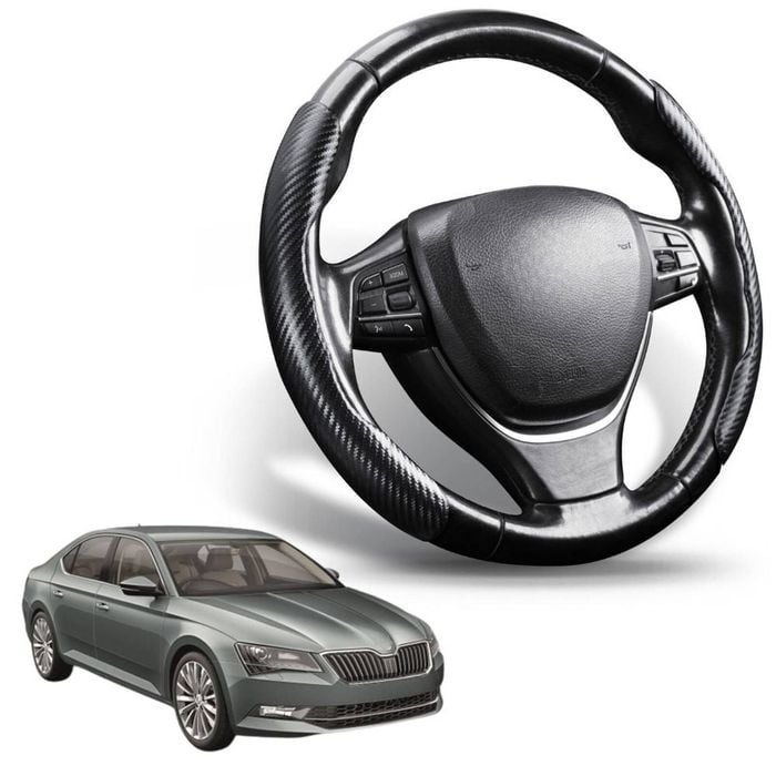 Segmented Steering Wheel Cover for Skoda Superb 2015 - Current (B8, typ 3V)