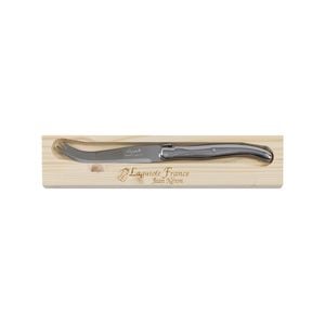 Laguiole Jean Neron Cheese Knife In Wooden Gift Box - Stainless Steel