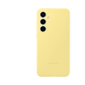 Samsung Silicone Case for Galaxy S24 FE - Yellow